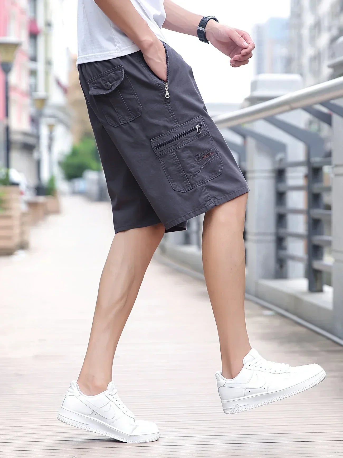 Lentivo™️| Pantaloni cargo corti leggeri con tasche