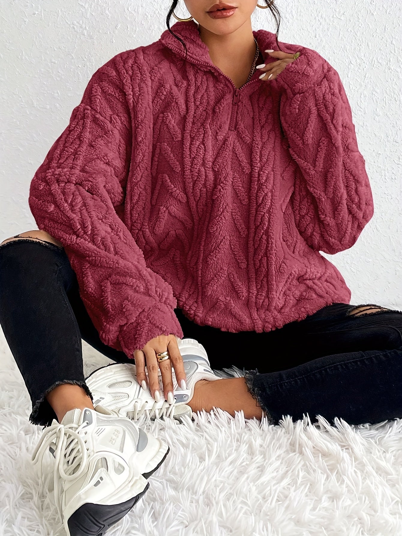 Lentivo™️| Fleece Trui