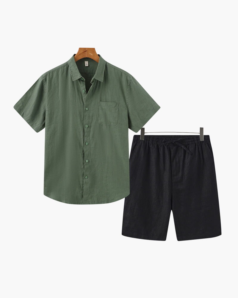 Lentivo™️|Linen Combo (Shorts)