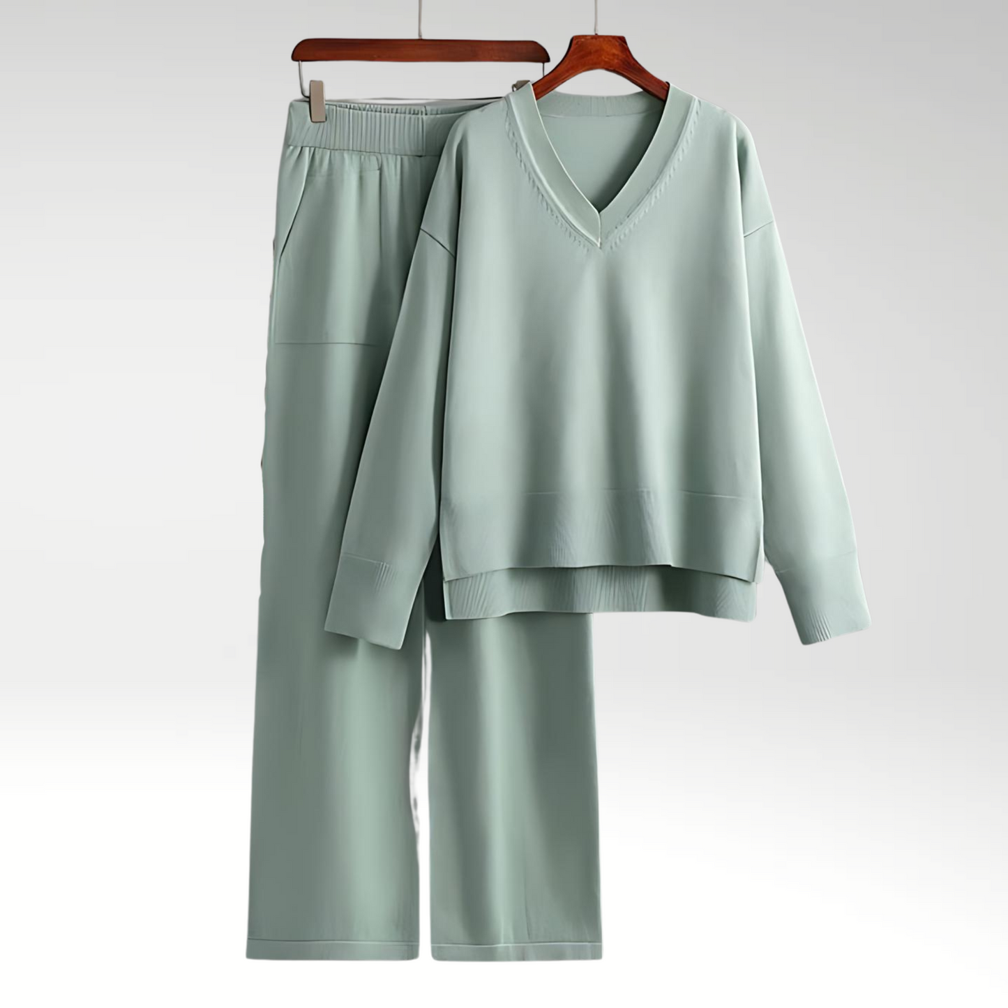 Lentivo™️| Set Due Pezzi Luxe con Collo a V