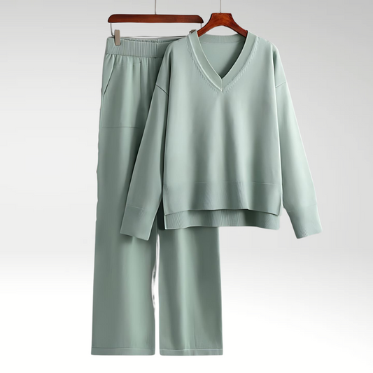Lentivo™️| Set Due Pezzi Luxe con Collo a V