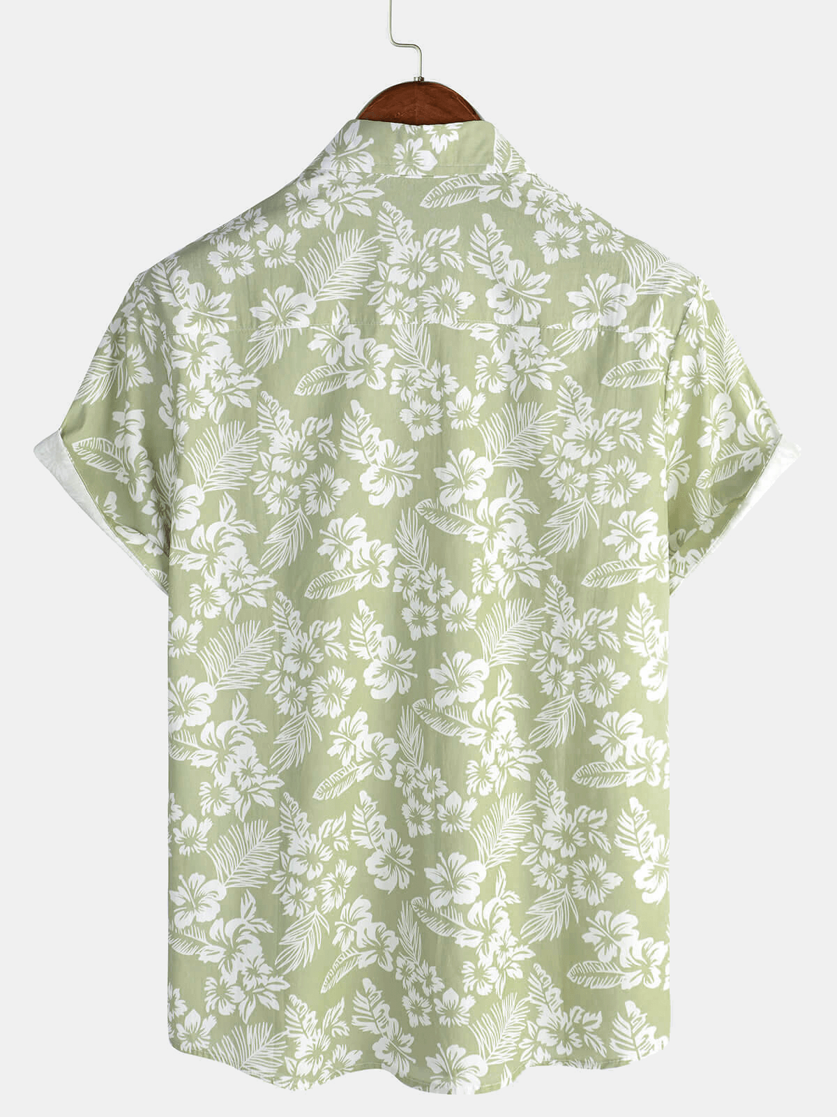 Lentivo™️| Hawaïblouse met korte mouwen en bloemenpatroon