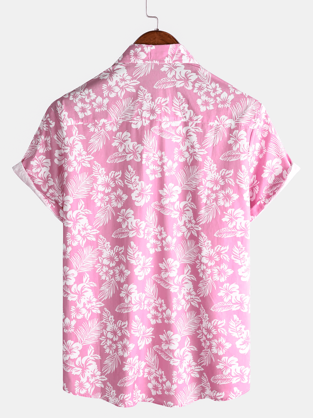 Lentivo™️| Hawaïblouse met korte mouwen en bloemenpatroon