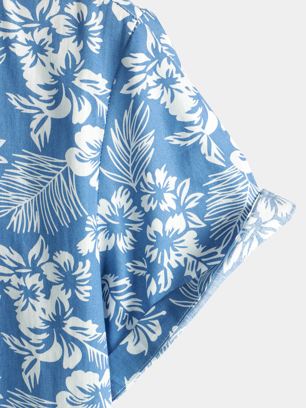 Lentivo™️| Hawaïblouse met korte mouwen en bloemenpatroon