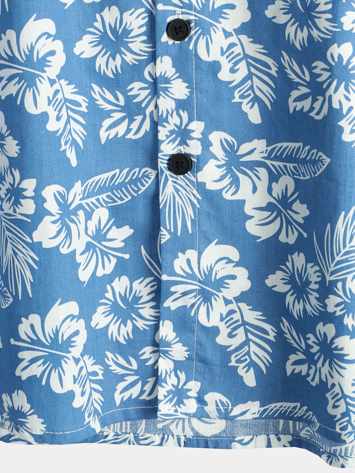 Lentivo™️| Hawaïblouse met korte mouwen en bloemenpatroon