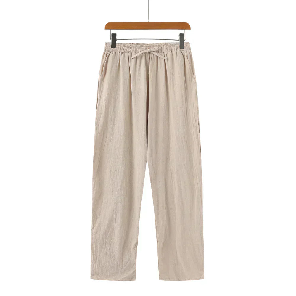 Lentivo™️|  Pantaloni in lino