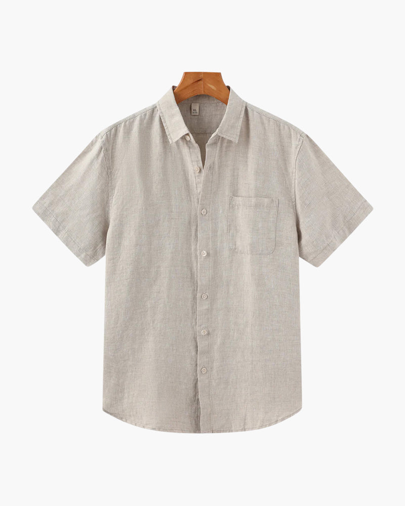 Lentivo™️| Linen Shirt (Shortsleeve)