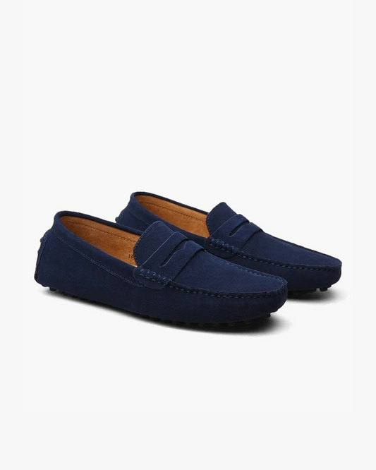 Lentivo™| Suede Driver Loafers