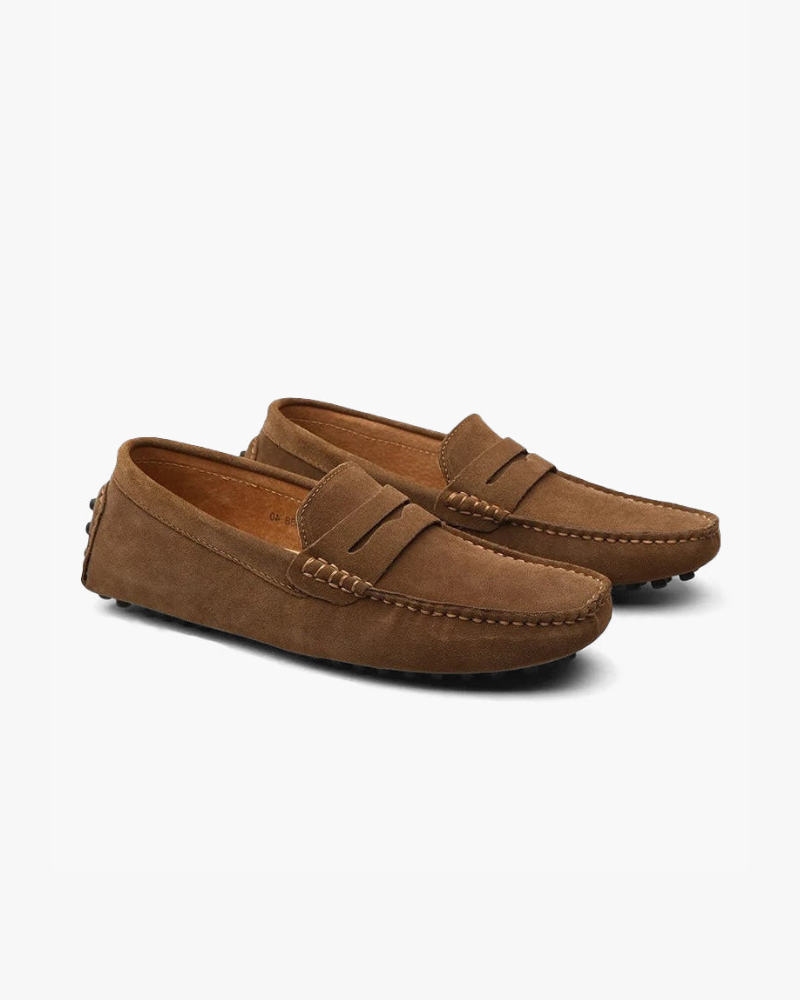 Lentivo™| Suede Driver Loafers