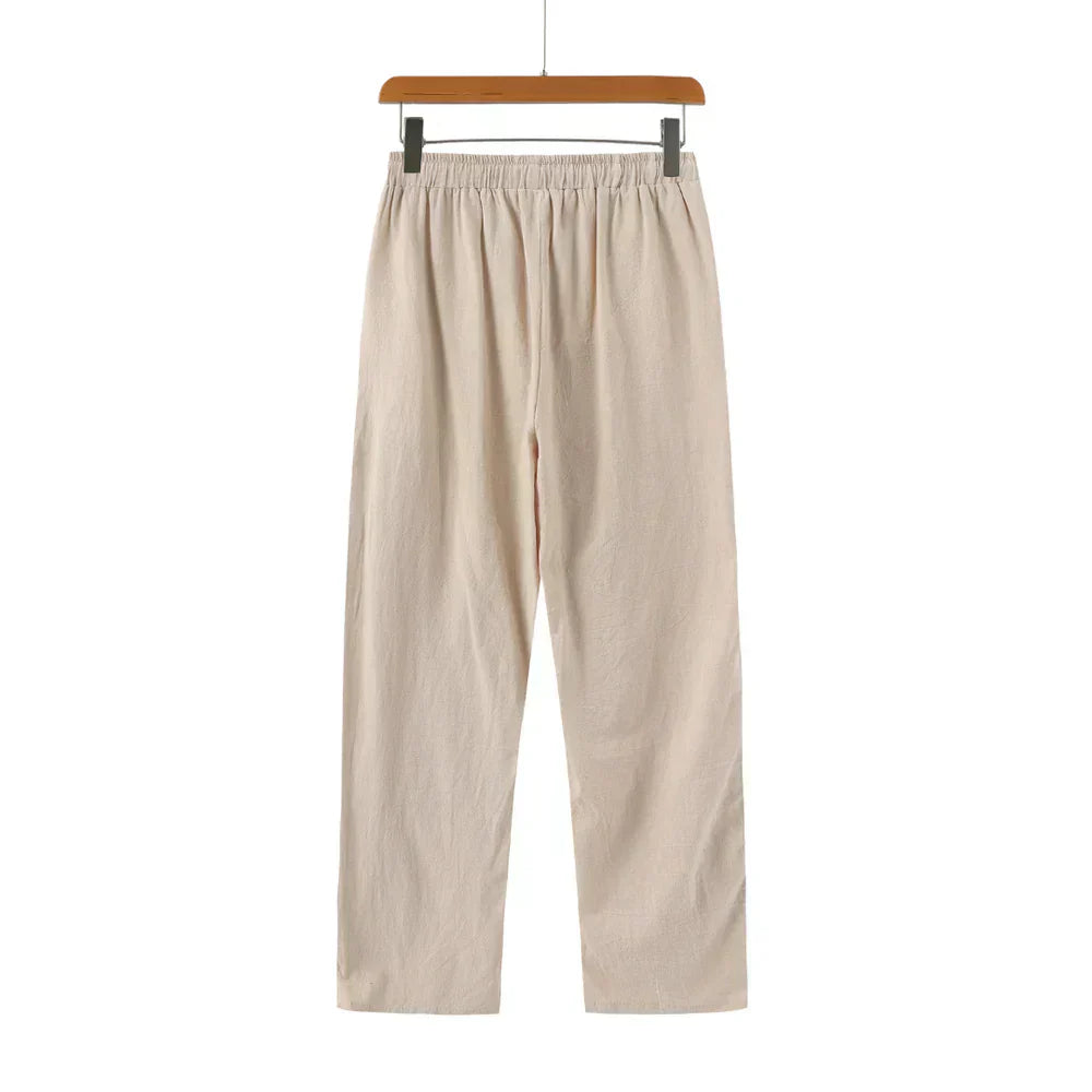 Lentivo™️|  Pantaloni in lino