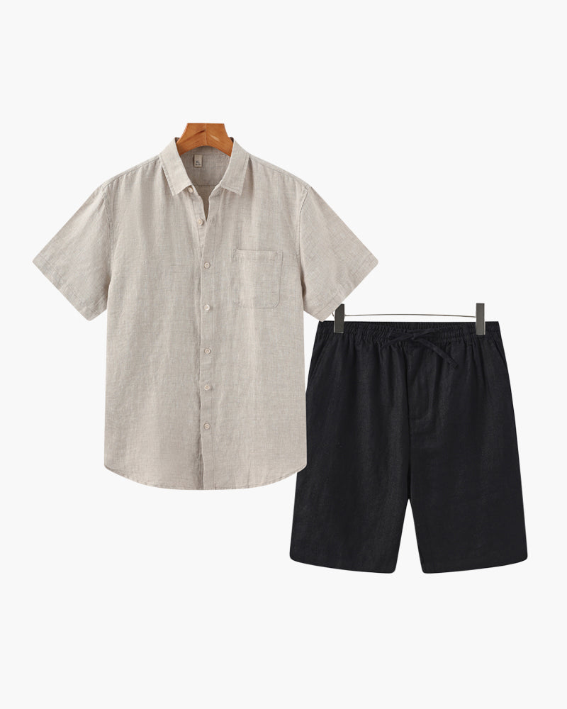 Lentivo™️|Linen Combo (Shorts)