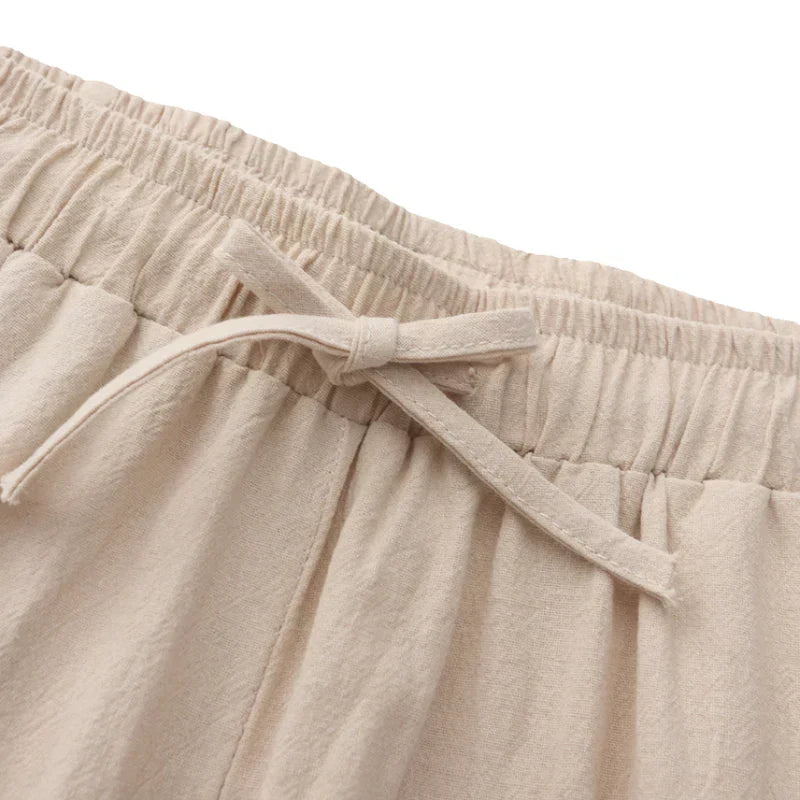 Lentivo™️|  Pantaloni in lino