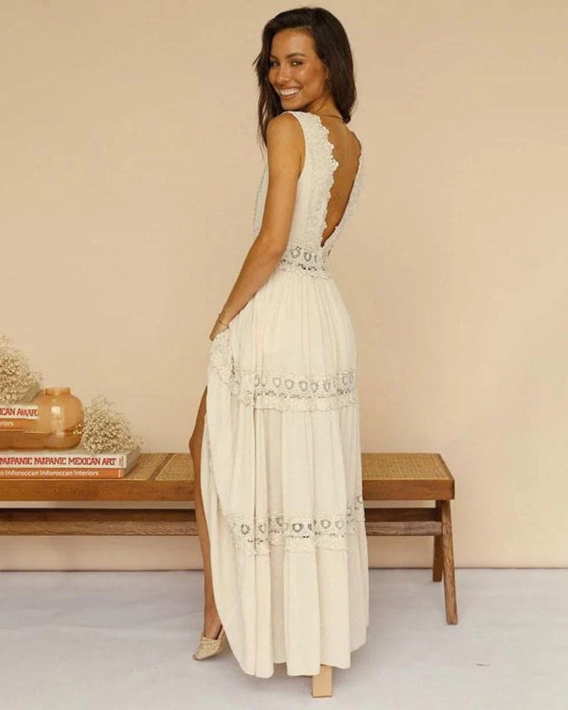Lentivo™️| ELEGANTE MAXI JURK