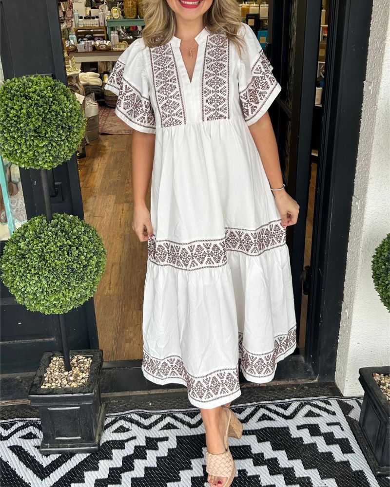 Lentivo™️| Boho Maxi Jurk
