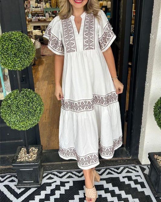 Lentivo™️| Boho Maxi Jurk
