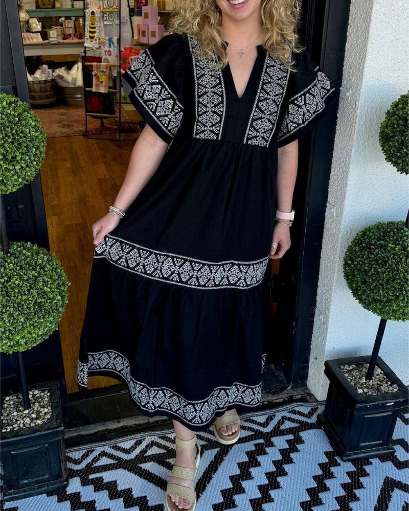 Lentivo™️| Boho Maxi Jurk