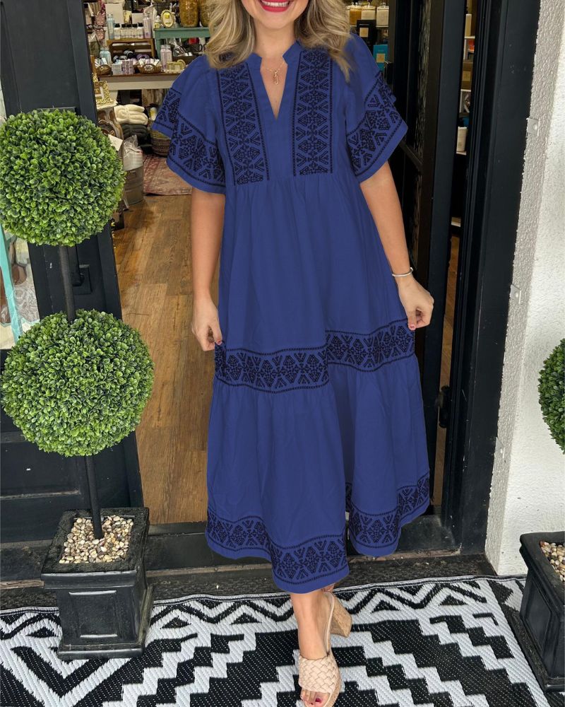 Lentivo™️| Boho Maxi Jurk