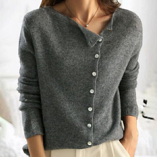 Savrani™ | Cardigan classico in maglia con bottoni
