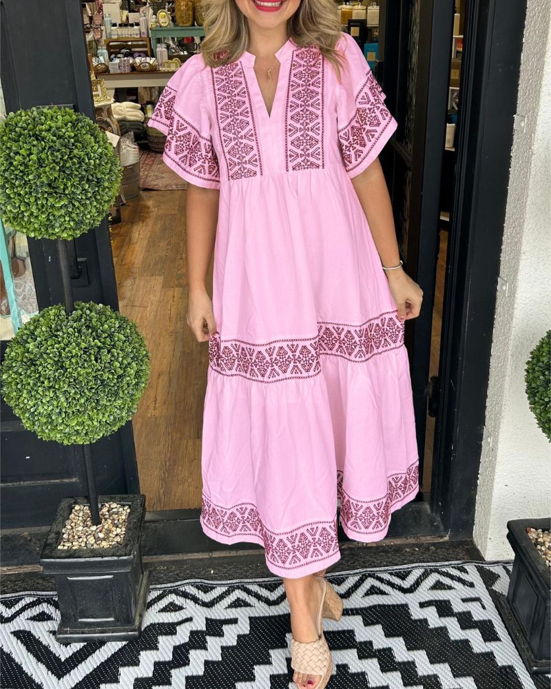 Lentivo™️| Boho Maxi Jurk