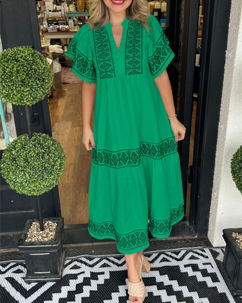 Lentivo™️| Boho Maxi Jurk