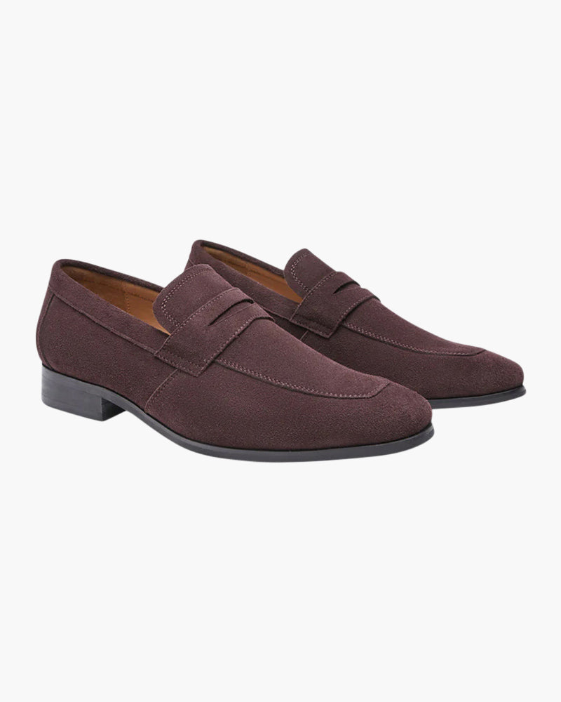 Lentivo™️ | Suede Penny Loafers