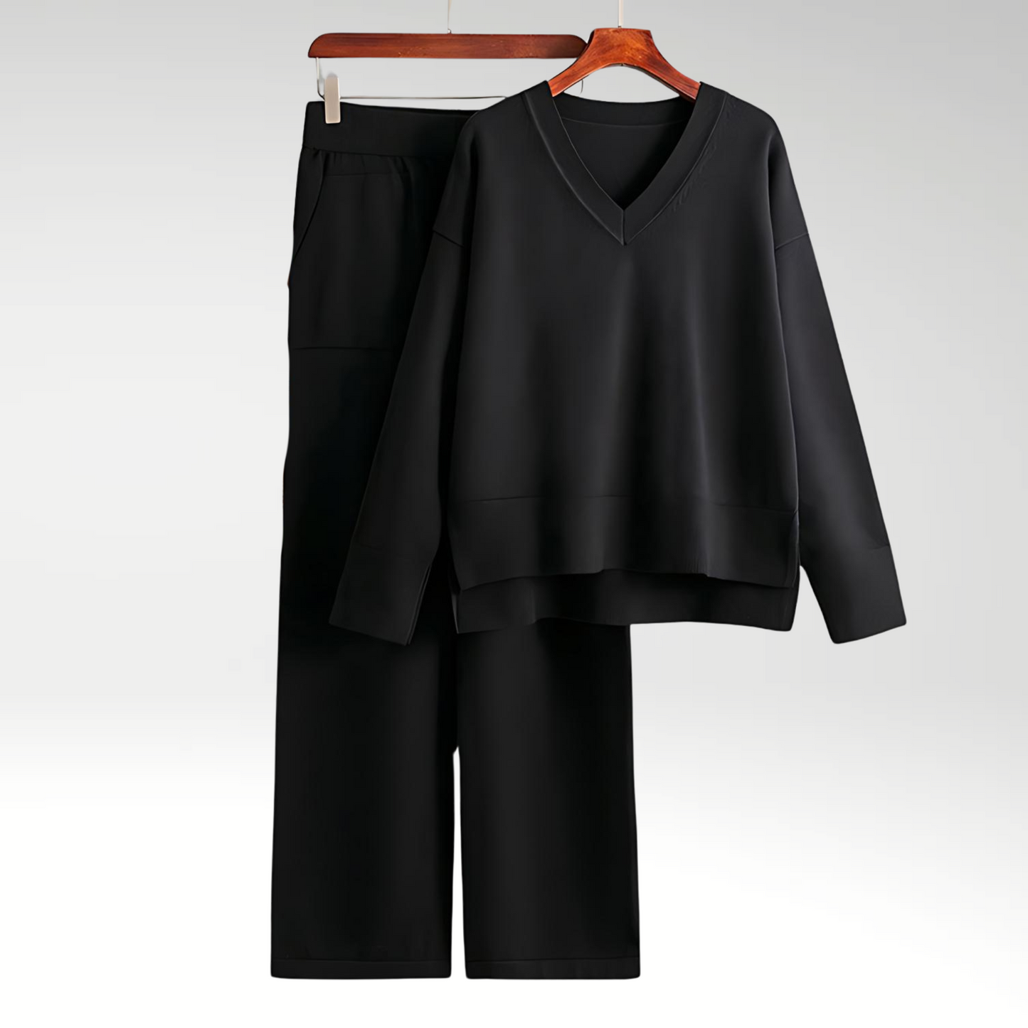 Lentivo™️| Set Due Pezzi Luxe con Collo a V