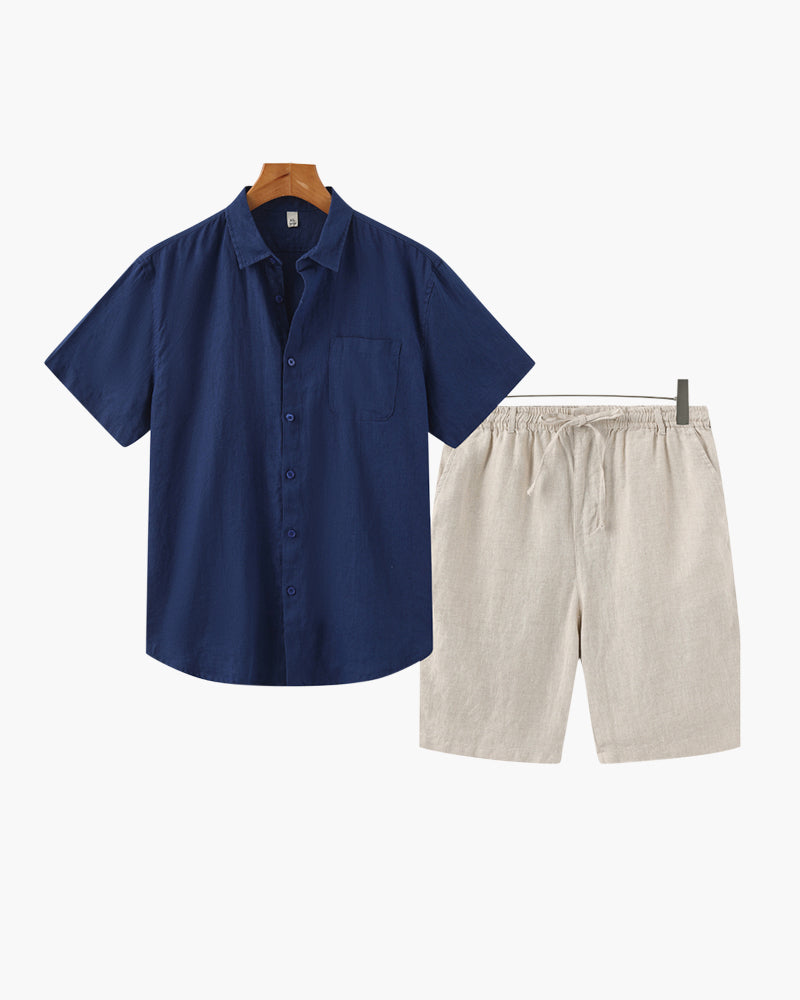 Lentivo™️|Linen Combo (Shorts)