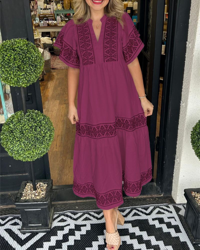 Lentivo™️| Boho Maxi Jurk