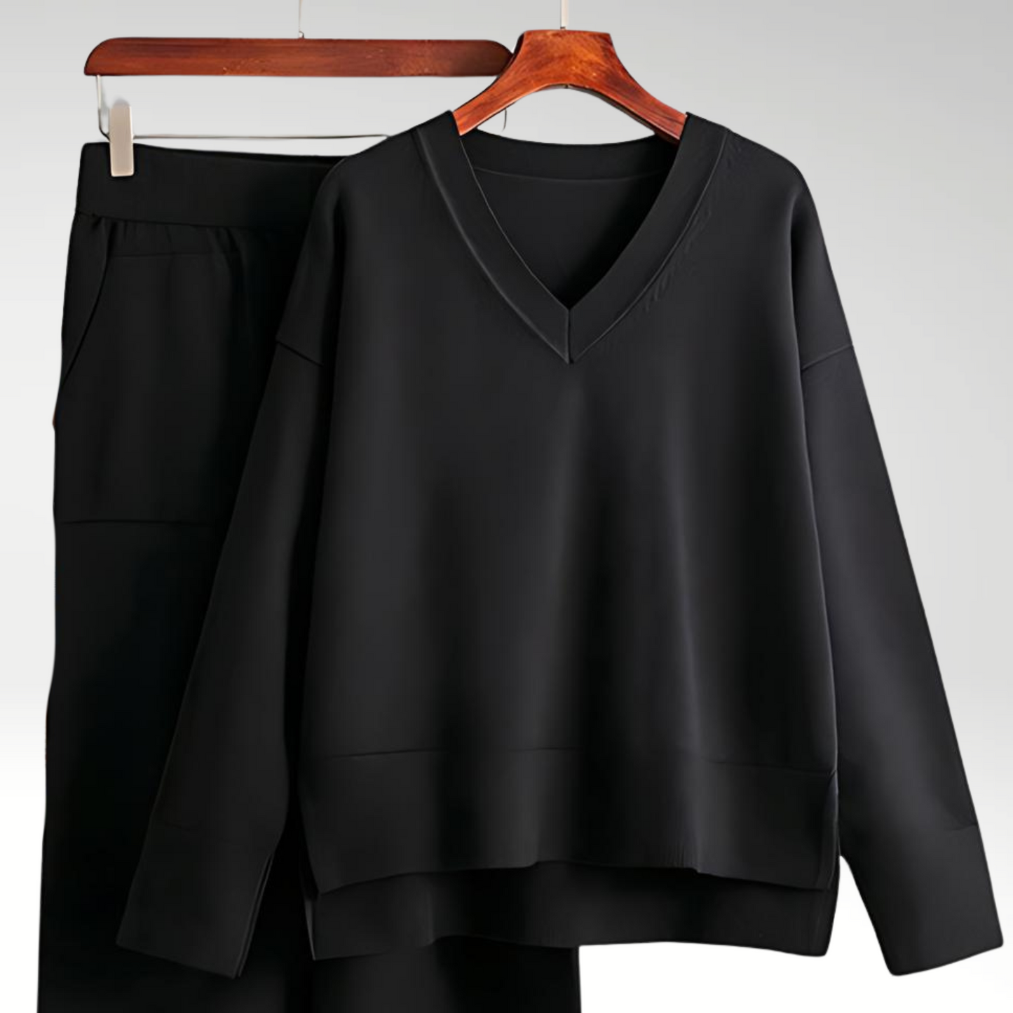Lentivo™️| Set Due Pezzi Luxe con Collo a V