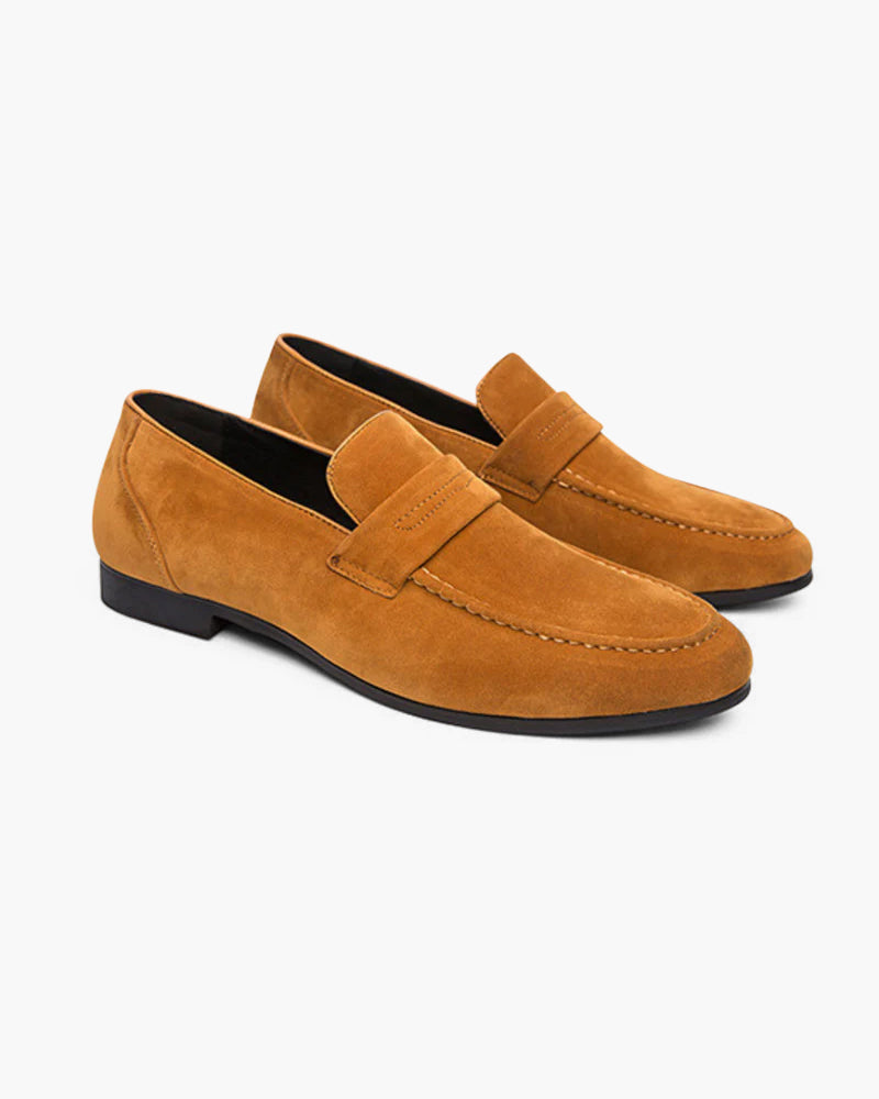 Lentivo™️ | Suede Penny Loafers