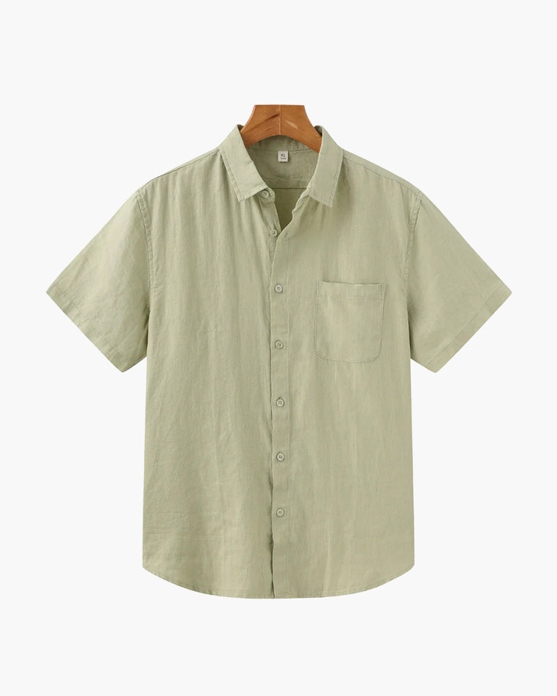Lentivo™️| Linen Shirt (Shortsleeve)