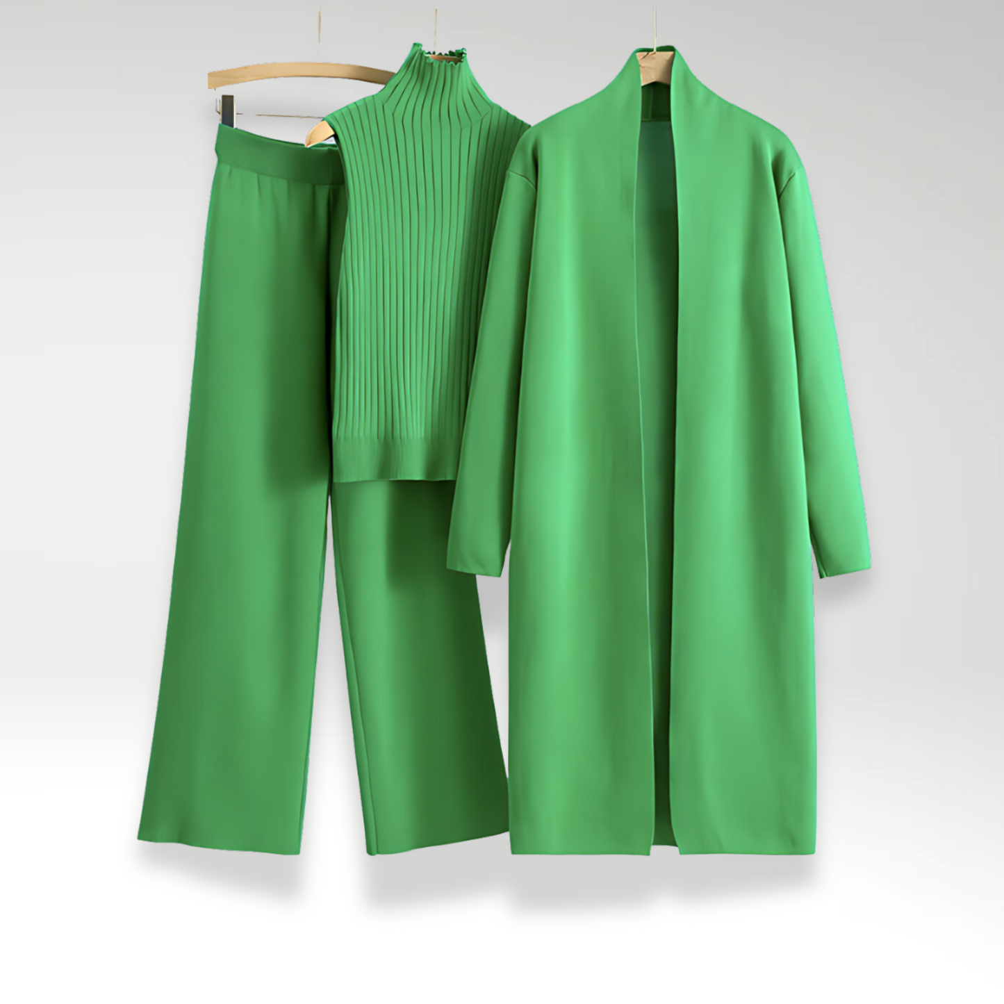 Lentivo™️|  Completo tre pezzi in maglia Luxe