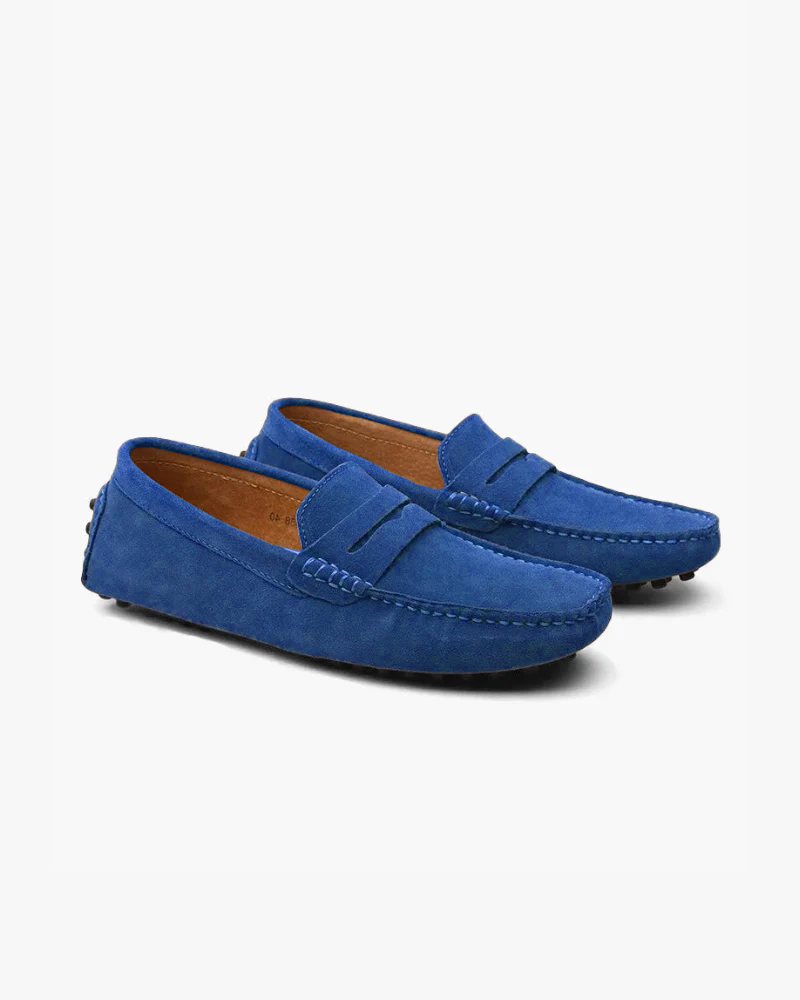 Lentivo™| Suede Driver Loafers