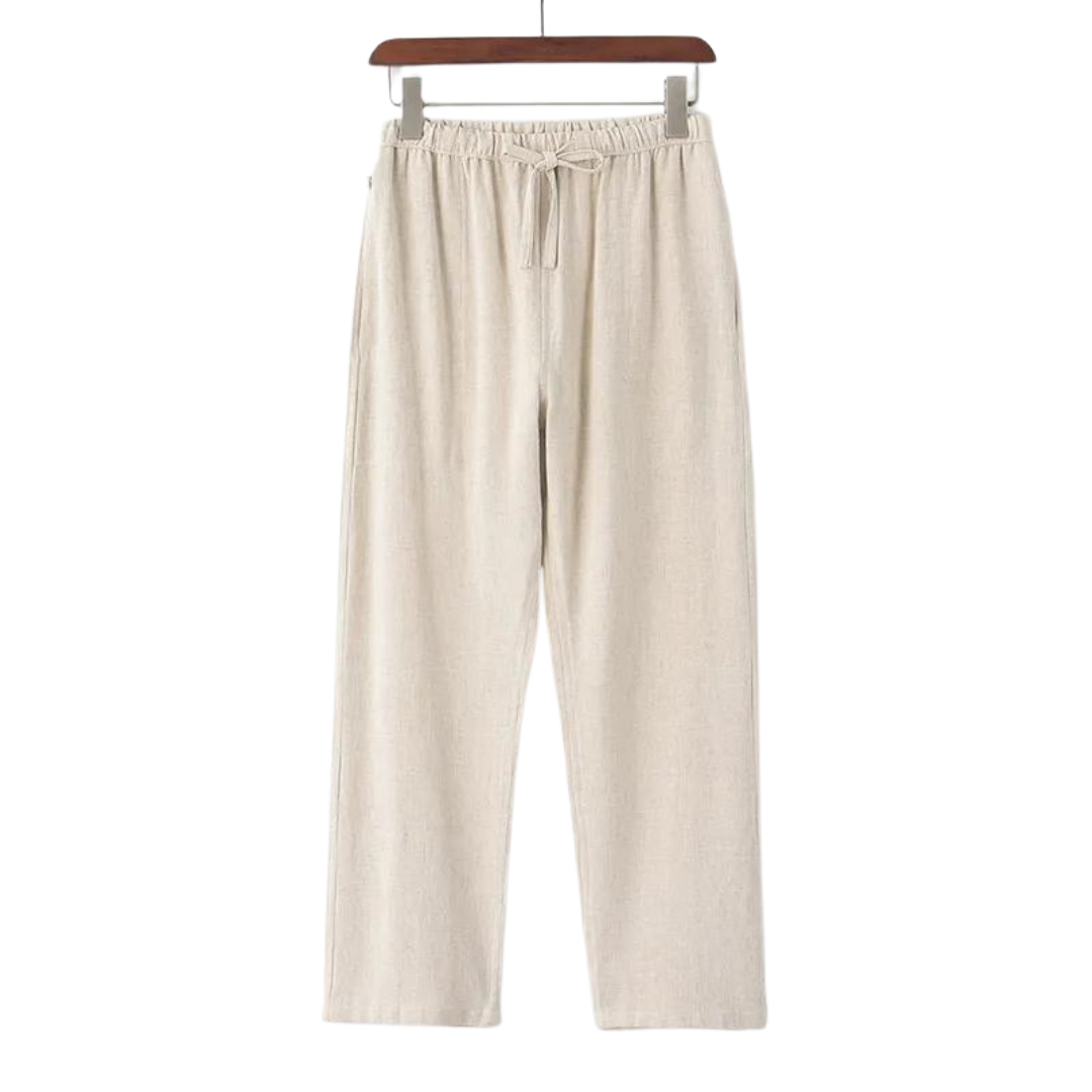Lentivo™️|  Pantaloni in lino
