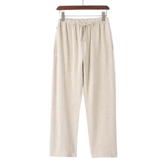 Lentivo™️|  Pantaloni in lino