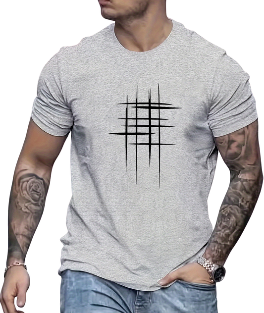 Savrani™ | T-shirt elegante a manica corta con stampa grafica