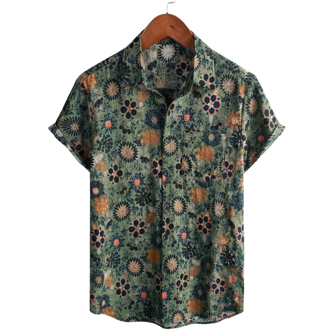Lentivo™️| Hawaii Overhemd met Korte Mouwen