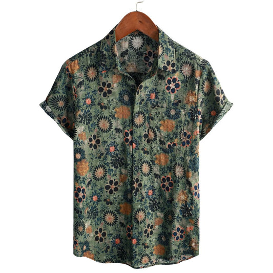 Lentivo™️| Hawaii Overhemd met Korte Mouwen