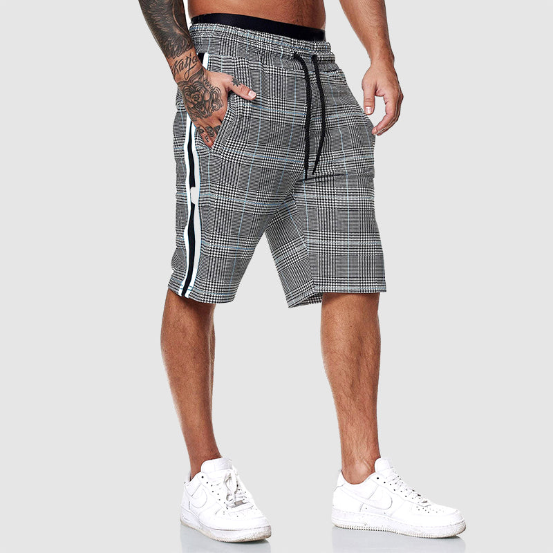 Lentivo™️|  Pantaloni corti a quadri Alpha.