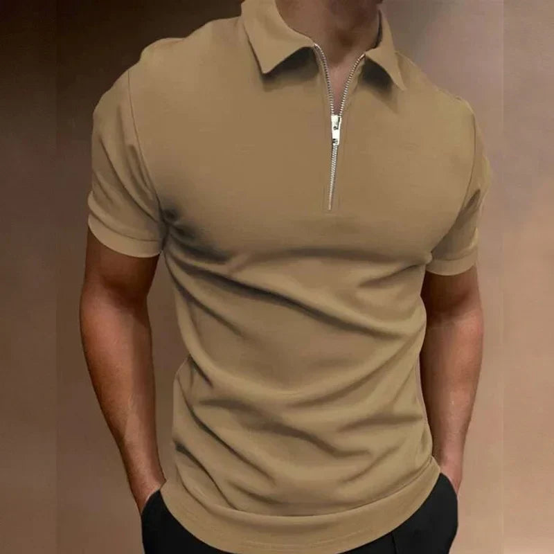 Lentivo™️| Klassieke Rits Polo Shirt 2+1 Gratis Geslaagd