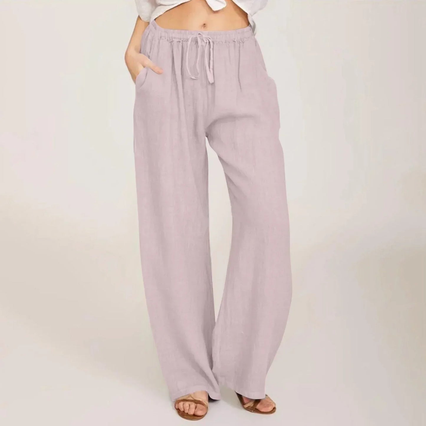 Lentivo™️|  Pantaloni comfort a gamba larga.