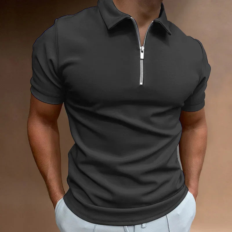Lentivo™️| Klassieke Rits Polo Shirt 2+1 Gratis Geslaagd