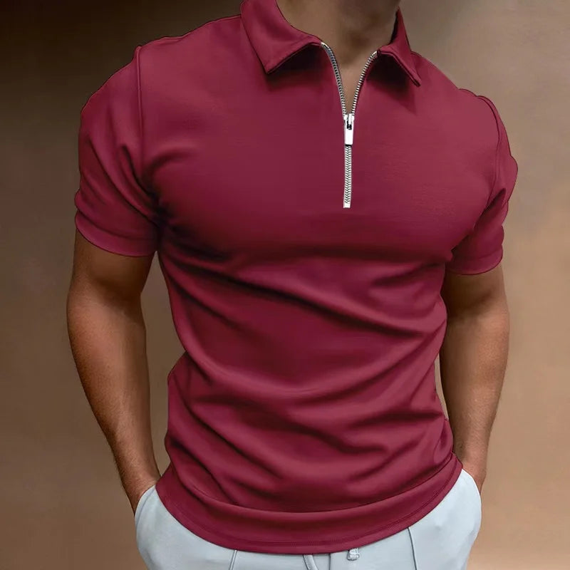 Lentivo™️| Klassieke Rits Polo Shirt 2+1 Gratis Geslaagd