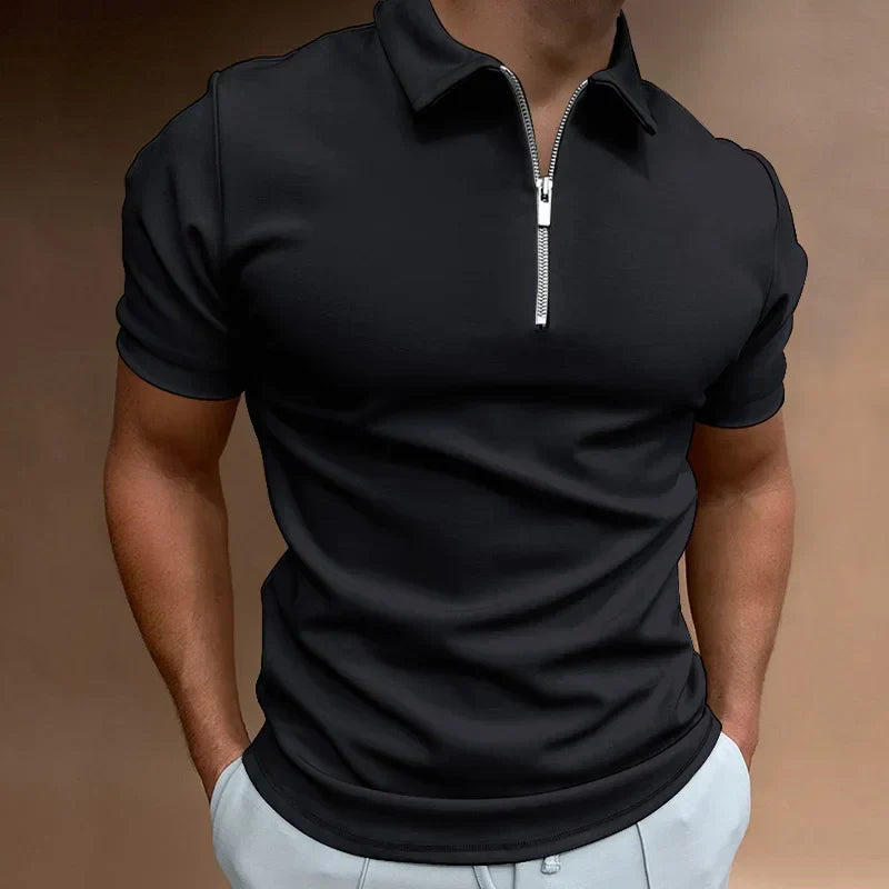 Lentivo™️| Klassieke Rits Polo Shirt 2+1 Gratis Geslaagd