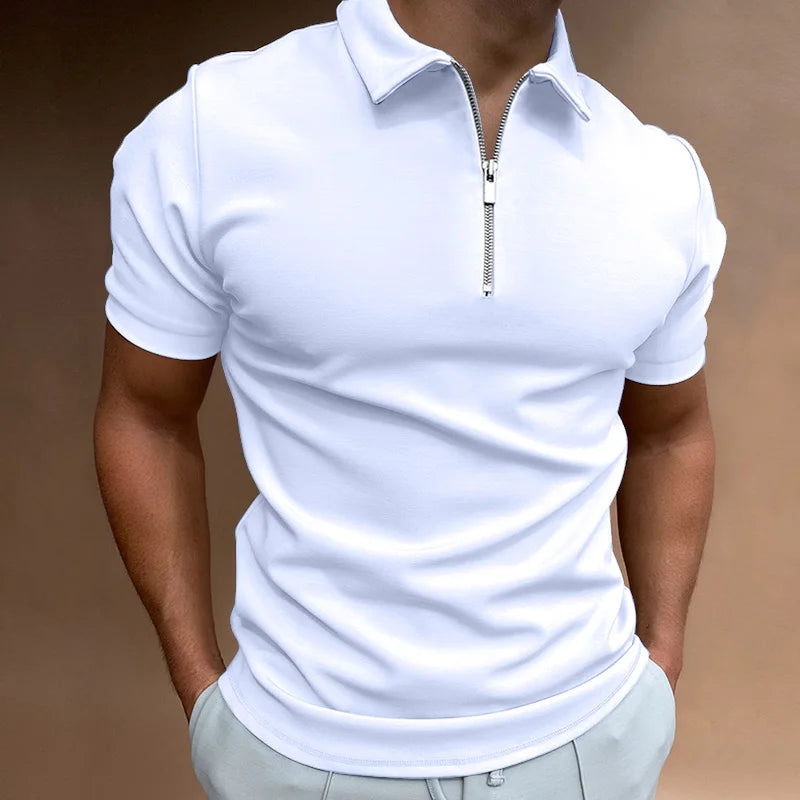 Lentivo™️| Klassieke Rits Polo Shirt 2+1 Gratis Geslaagd