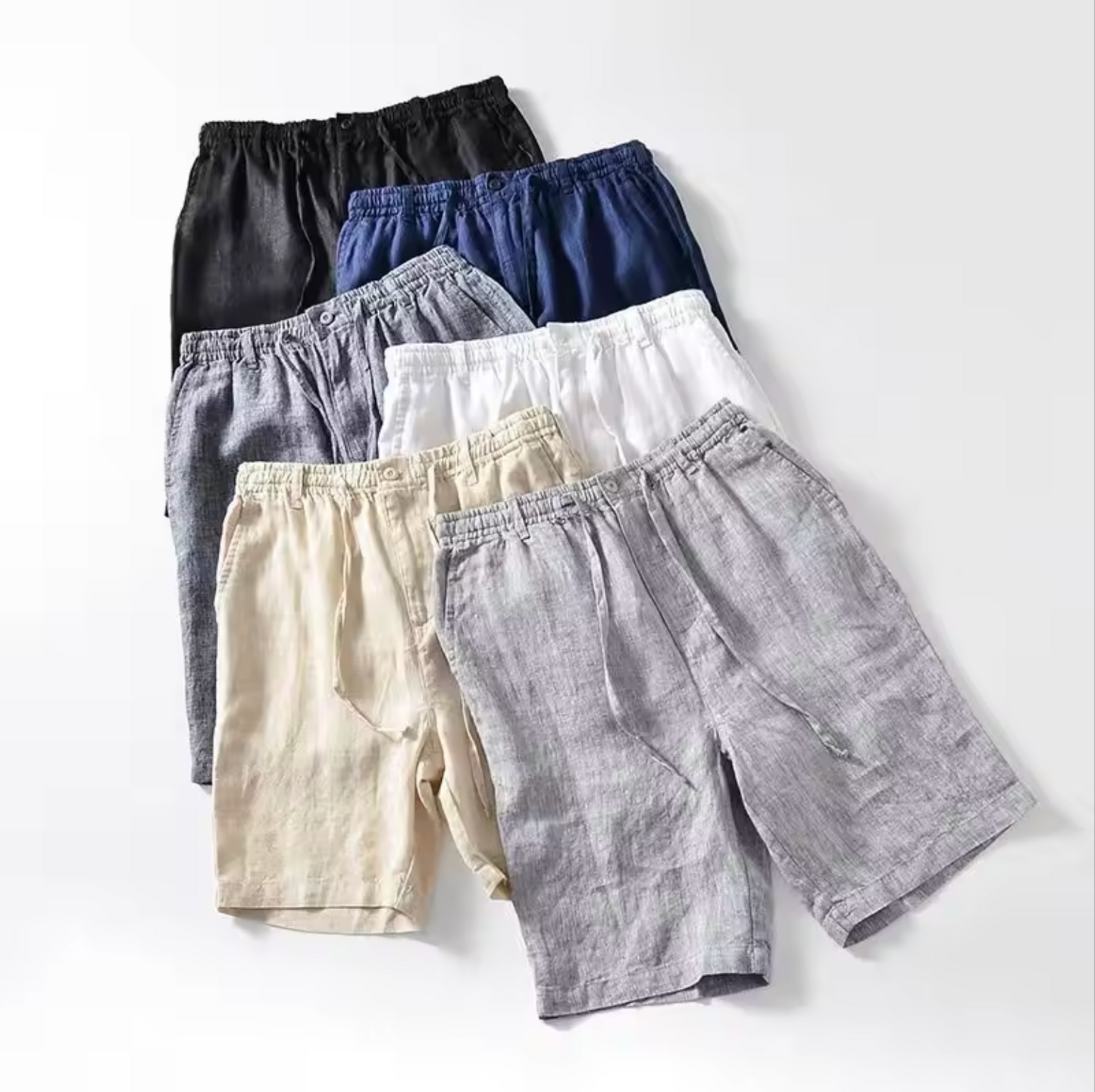 Lentivo™️|  Pantaloni corti in lino