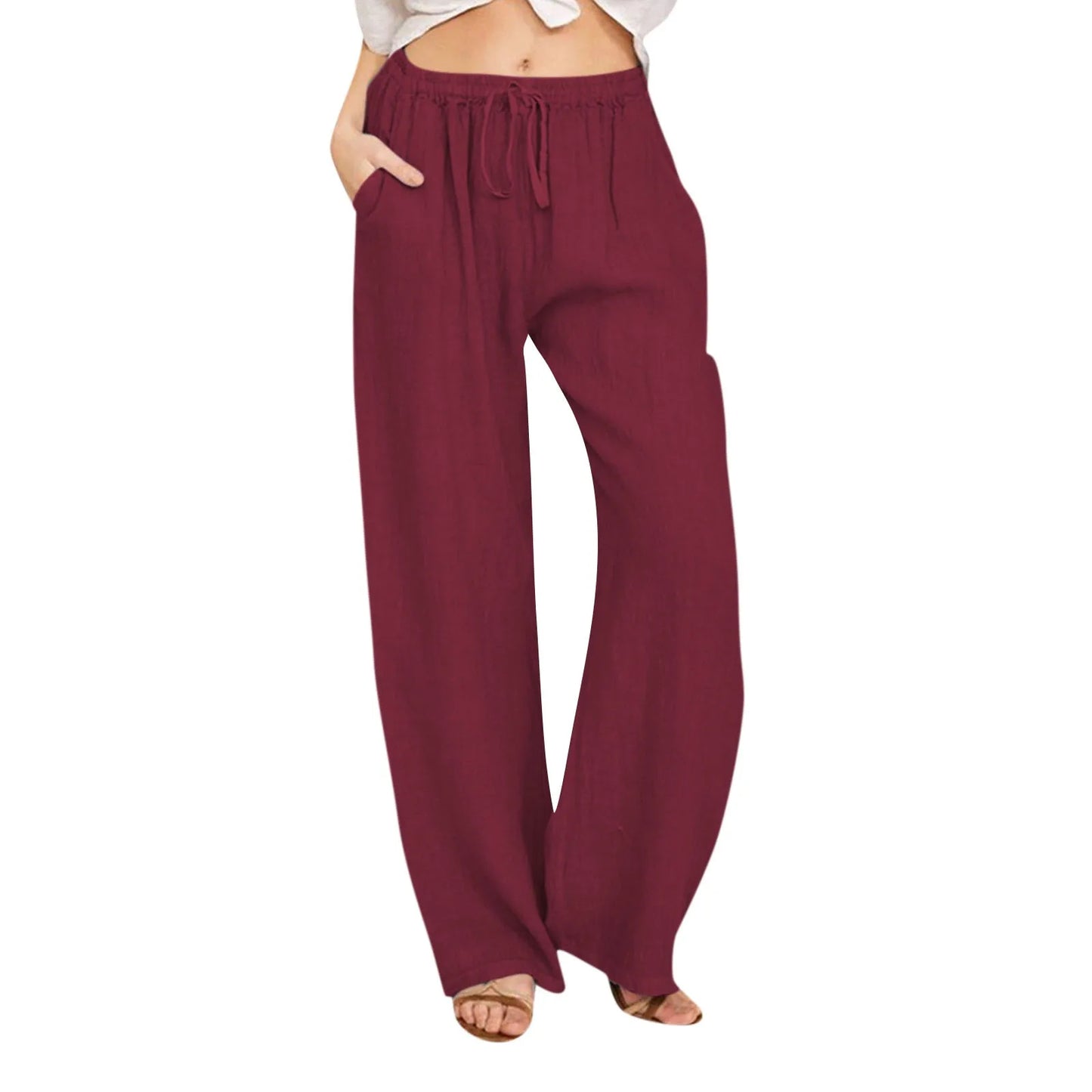 Lentivo™️|  Pantaloni comfort a gamba larga.