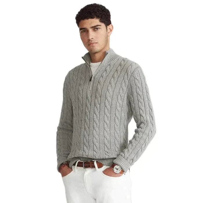 Savrani™ | Pullover con mezza zip