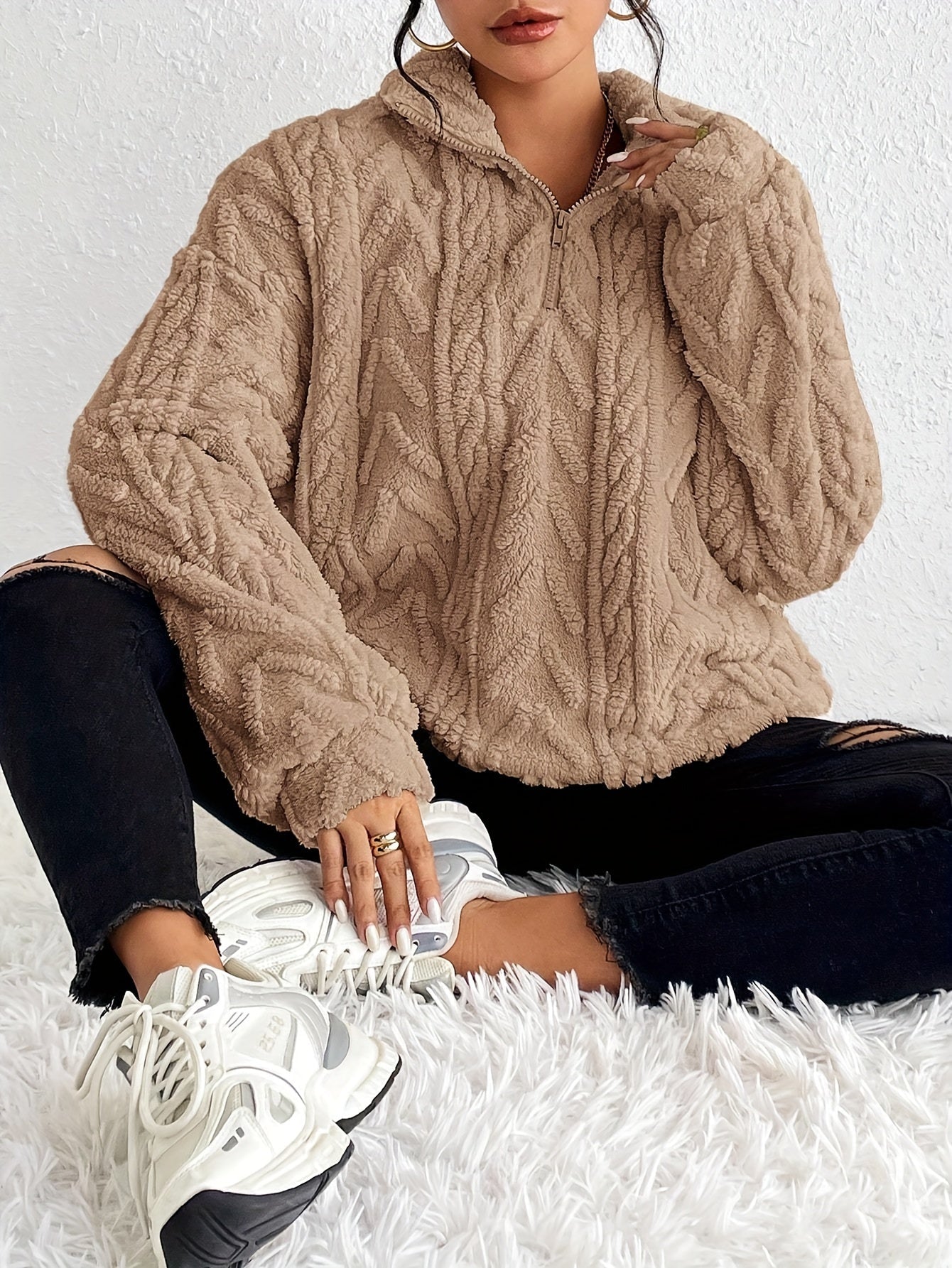 Lentivo™️| Fleece Trui