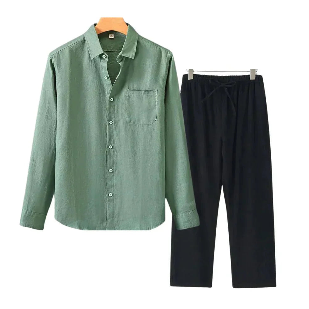 Lentivo™️| Linnen Combo Longsleeve